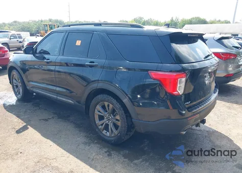 2021 Ford Explorer Xlt z USA, uszkodzony, nr VIN 1FMSK8DH2MGA79004